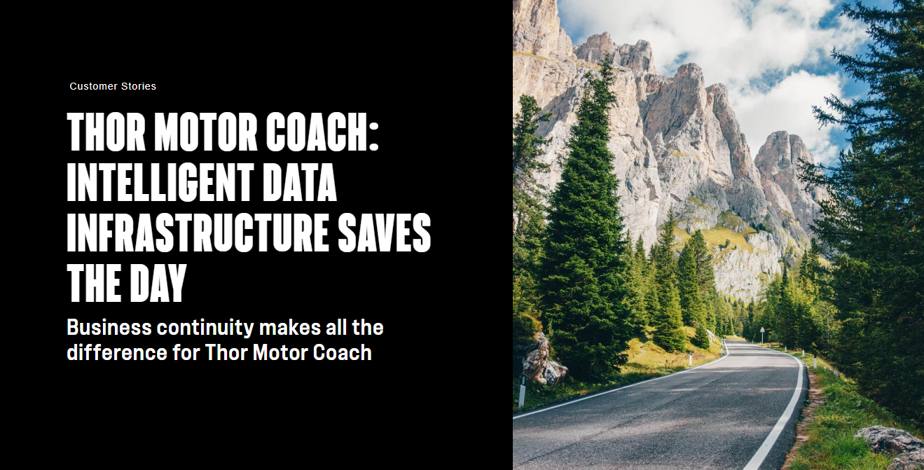 Thor Motor Coach: Intelligent data infrastructure saves the day