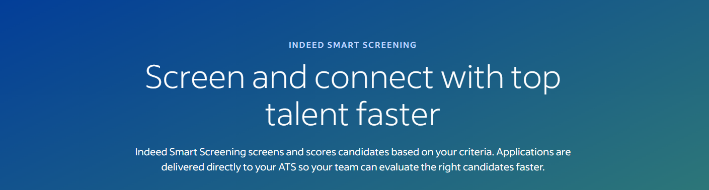 Screen and connect with top talent faster