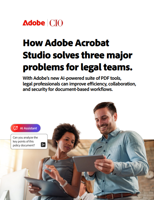 How Acrobat Studio solves 3 problems in Legal