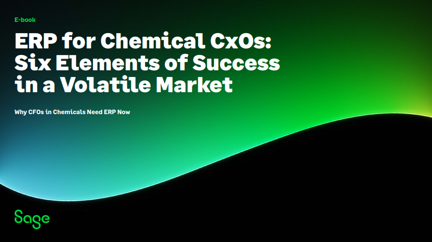 ERP for Chemical CxOs: Six Elements of Success in a Volatile Market