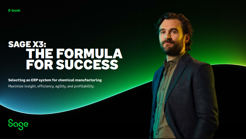 SAGE X3: THE FORMULA FOR SUCCESS