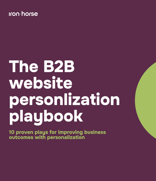 The B2B Website Personalization Playbook